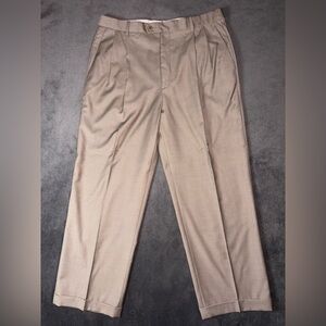 Nordstrom Zanella Size 36 Bennett Dark Khaki Wool Business Wedding Dress Pants